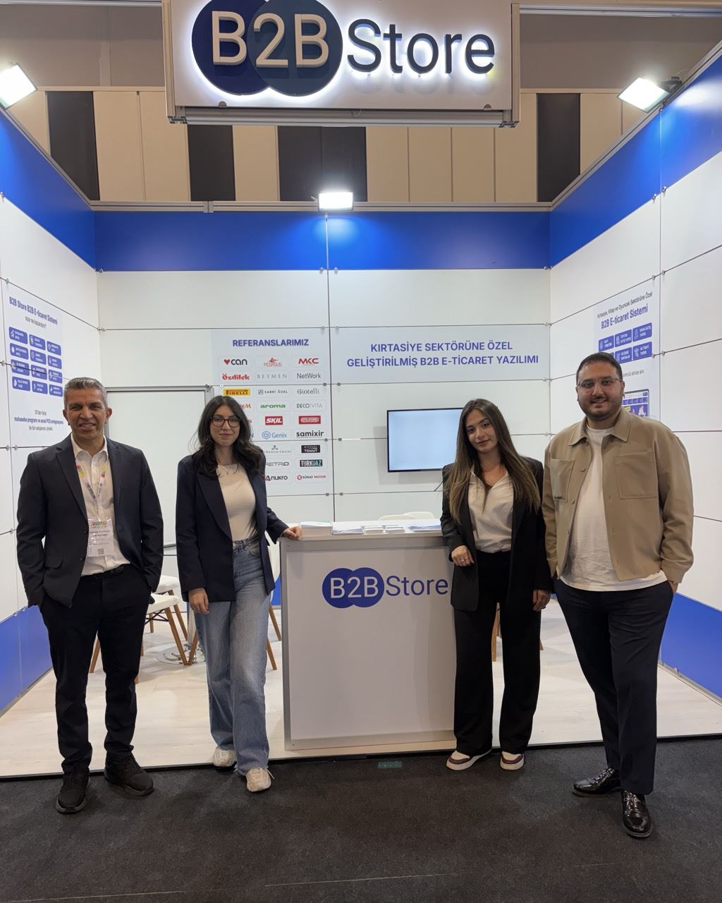 B2B Store في معرض إسطنبول للقرطاسية!