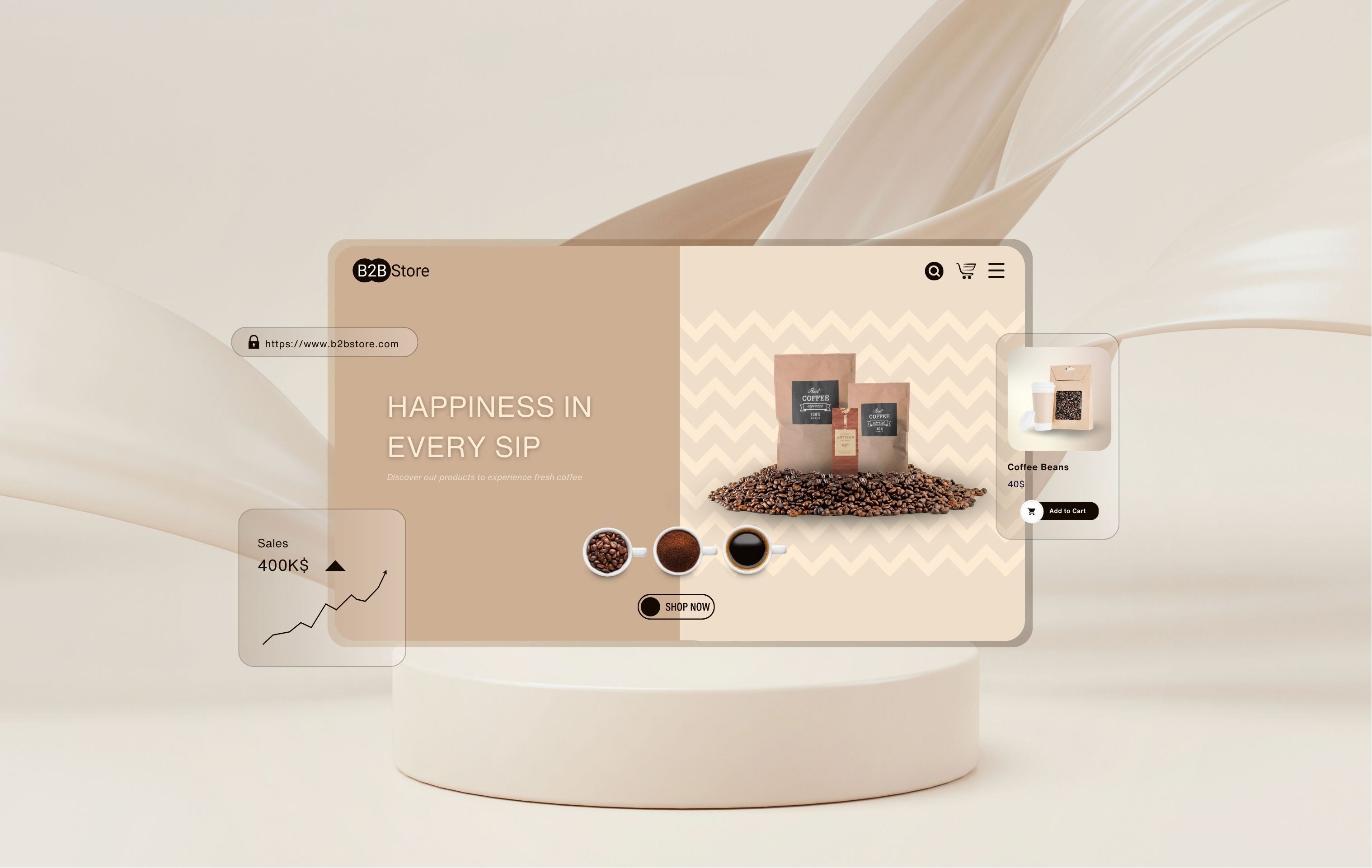 يمكنك الوصول إلى القمة في صناعة المواد الغذائية من خلال متجر B2B