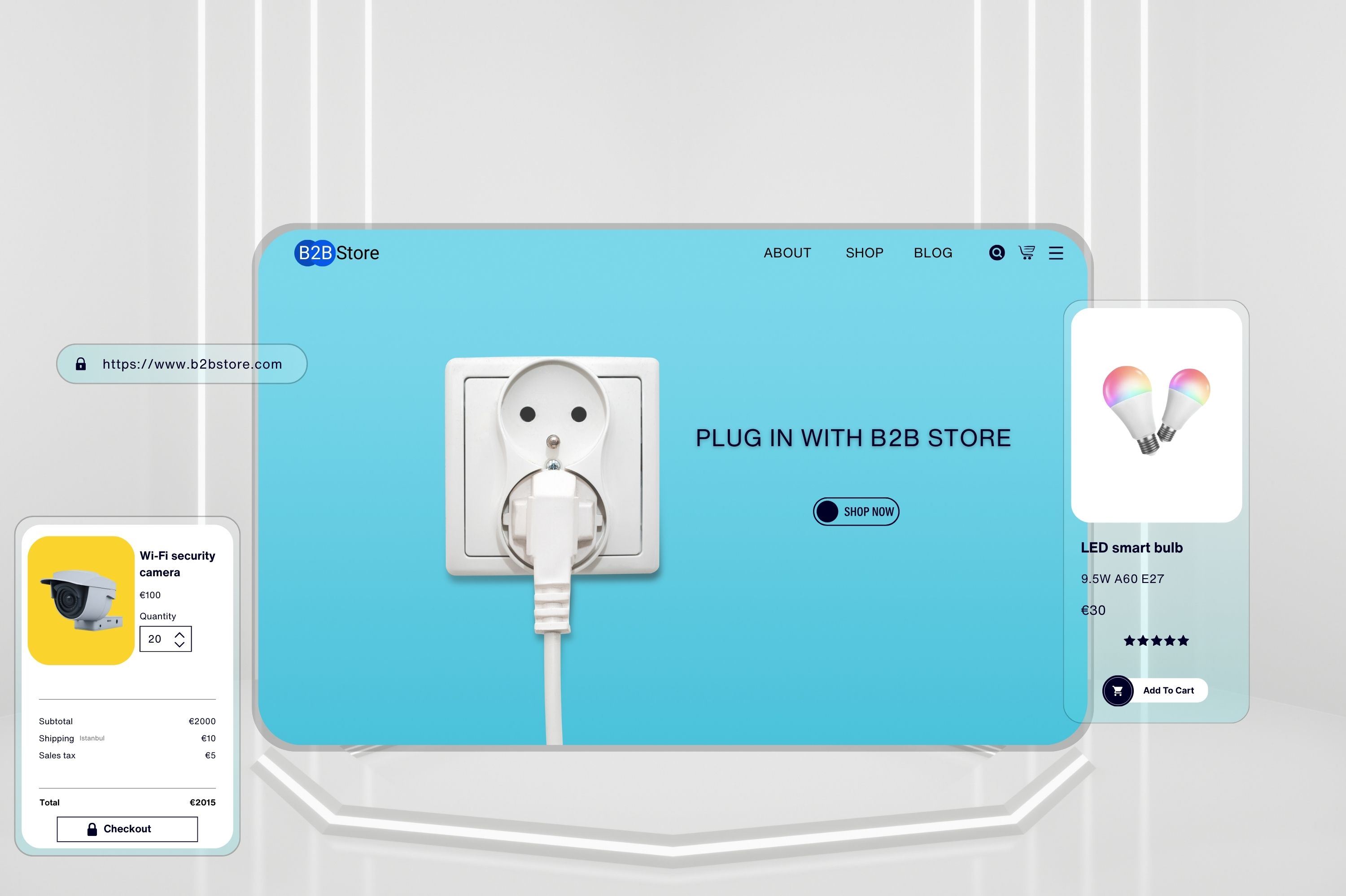 ربط موردي الأجهزة الإلكترونية بالمشترين <b>بسرعة وذكاء وعالمية</b>