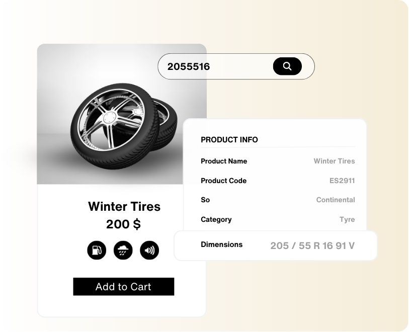 البحث حسب <b>الحجم</b> 1