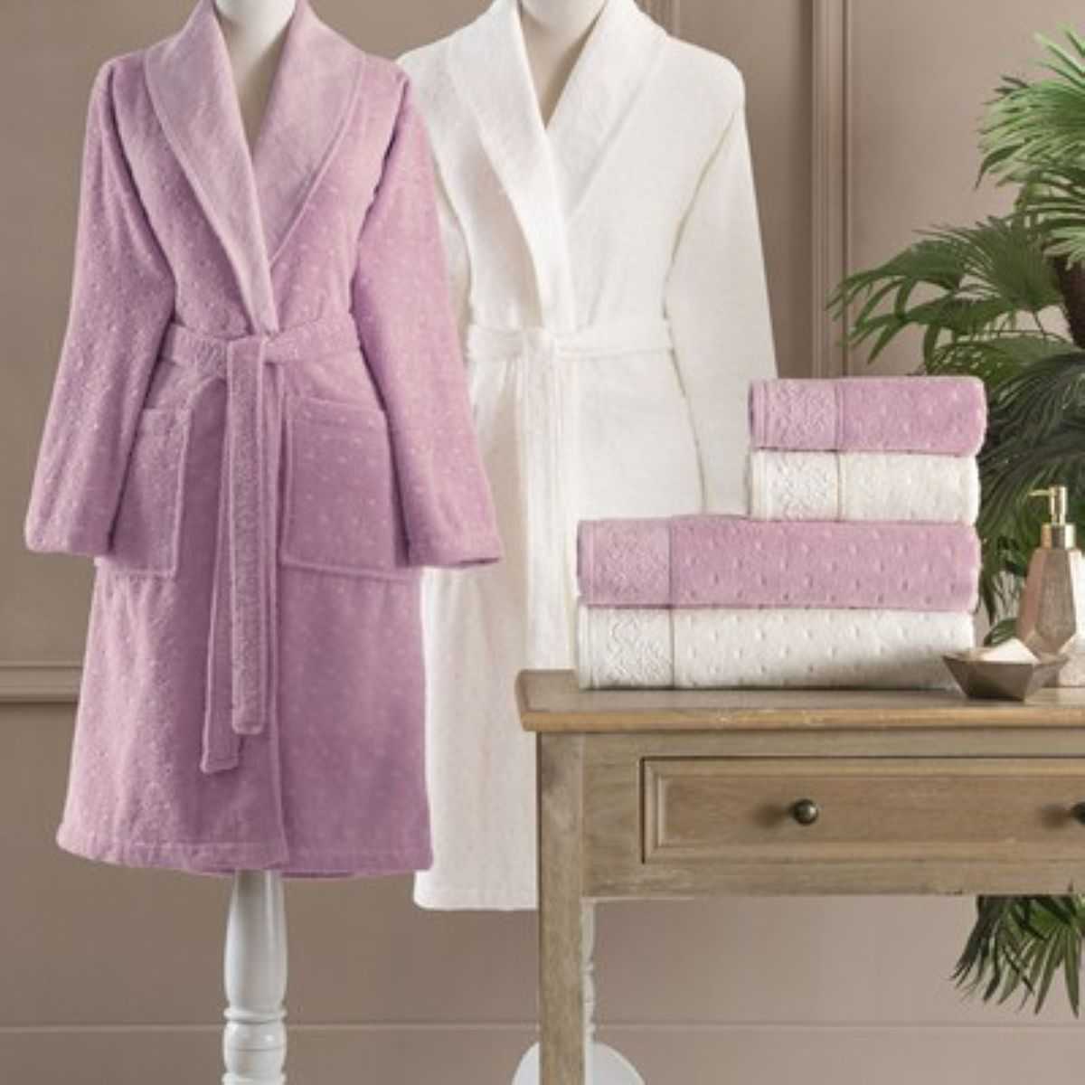 HERITAGE PEMBE-KREM AILE SETI 1