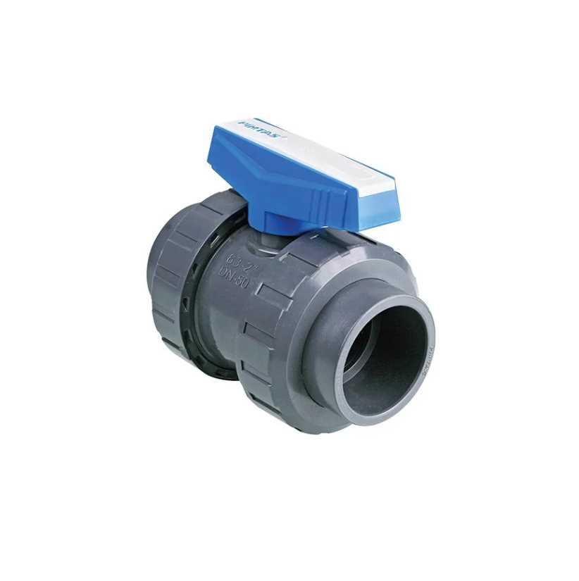 90 UPVC KÜRESEL SU VANASI PN16 1