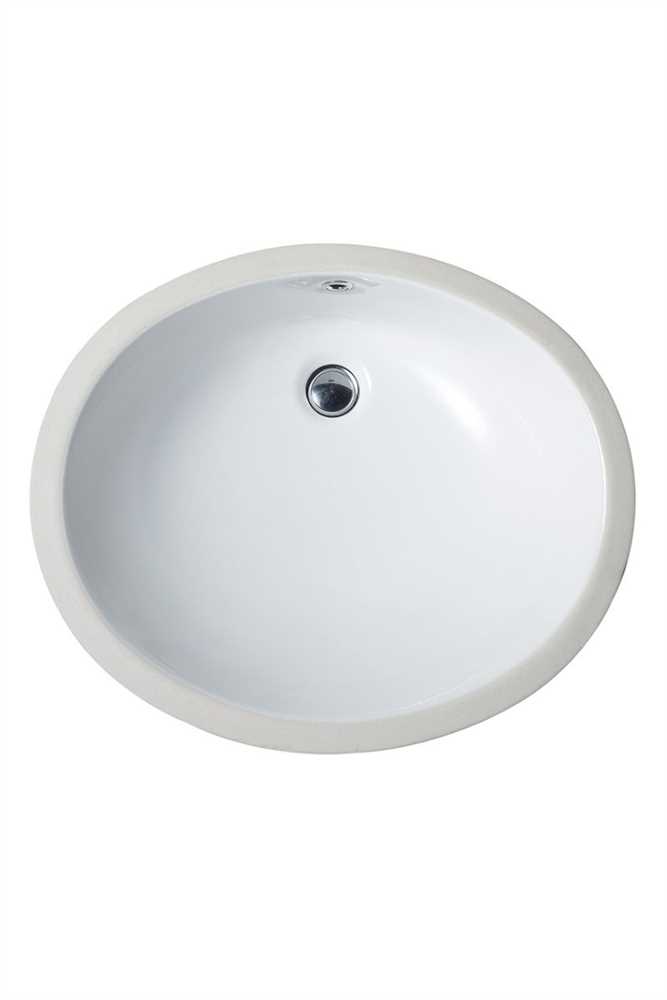PINARA OVAL TEZGAH ALTI LAVABO 55x46,5cm ( EGE ) 1
