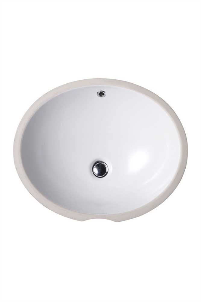 PINARA OVAL TEZGAH ALTI LAV.53,5x44,5cm ( EGE ) 1