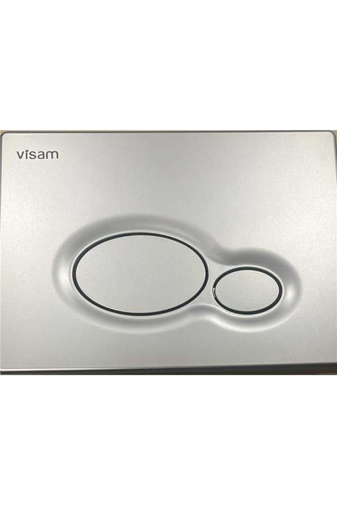 KUMANDA PANELİ MAT KROM ASPENDOS  (VİSAM) 1