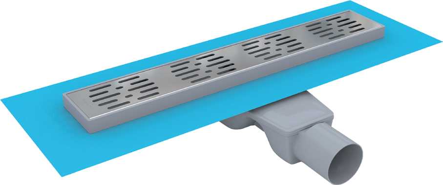 YALITIM ETEKLİ KANAL SÜZGEÇ 60cm (MEBRANLI) ( STEEL5 ) ( FEHA ) 1