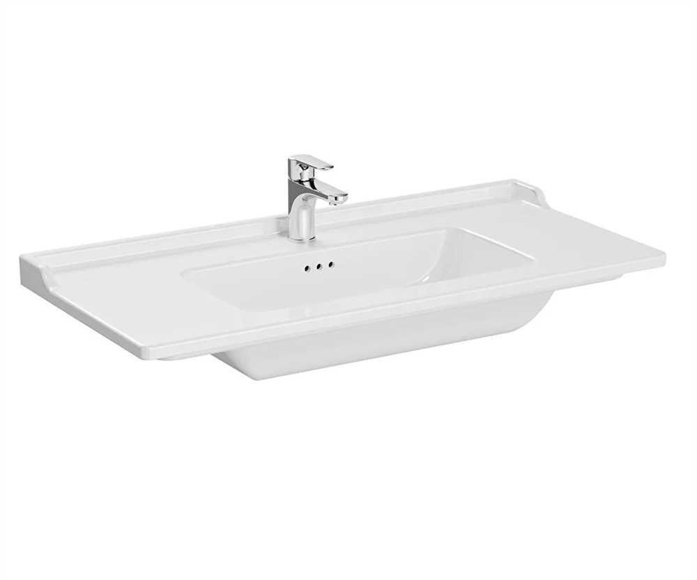 İNTEGRA CLASSİC ETAJERLİ LAVABO 80X46 DELİKLİ ( VİTRA ) 1