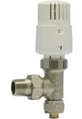 1/2'' KÖŞE TERMOSTATİK VANA  ( ECA ) 1