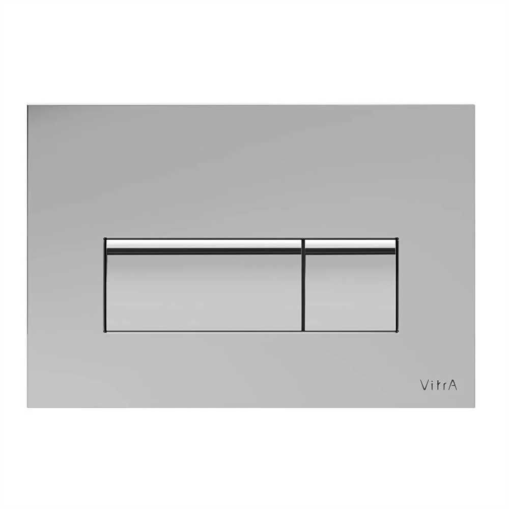 ROOT SQUARE KUMANDA PANELİ PARLAK KROM ( D ) 1