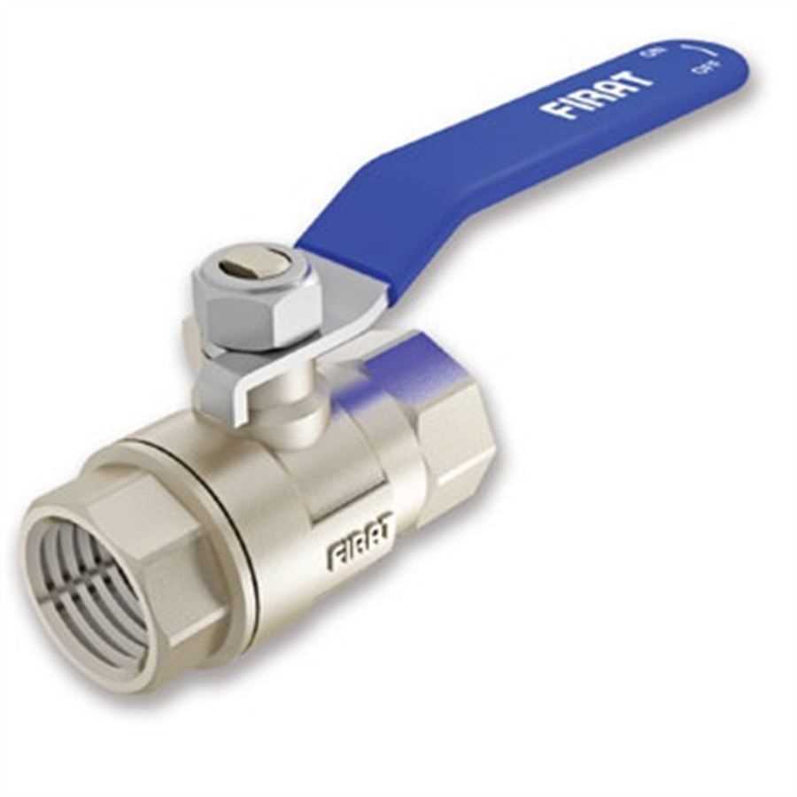 1 1/4'' SU KÜRESEL VANASI PN10 (12 adet) (FIRAT ) 1