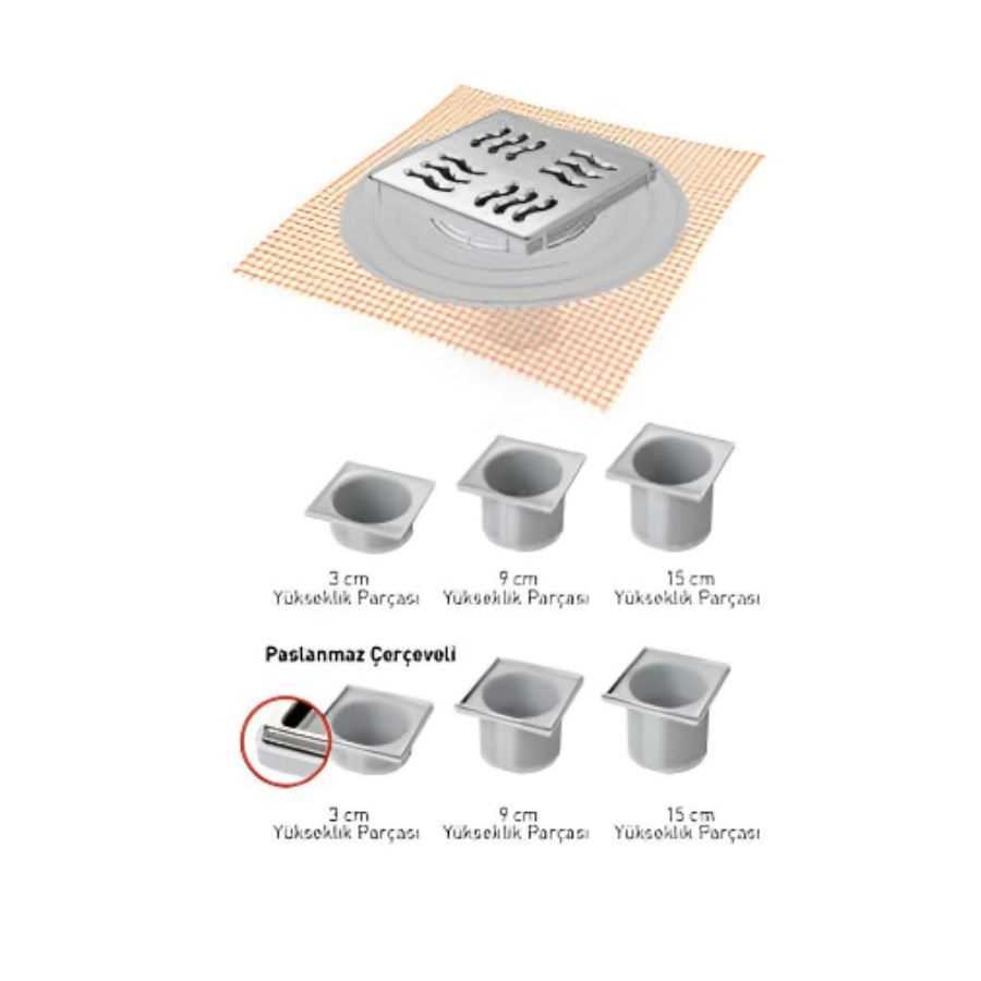 10X10 FİLE MONTAJ YANDAN Q100 9CM YÜKSEKLİK PARÇ.( MESA ) 1