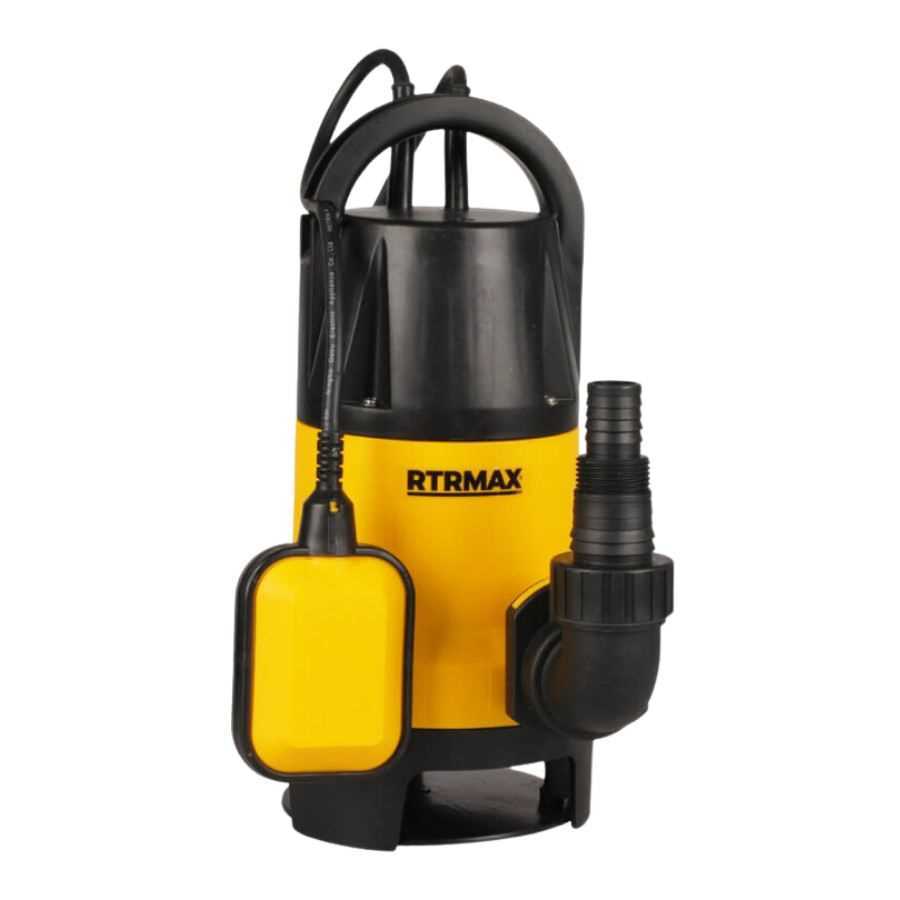 KİRLİ SU DALGIÇ POMPA 900W 8.5MT( RTRMAX ) 1