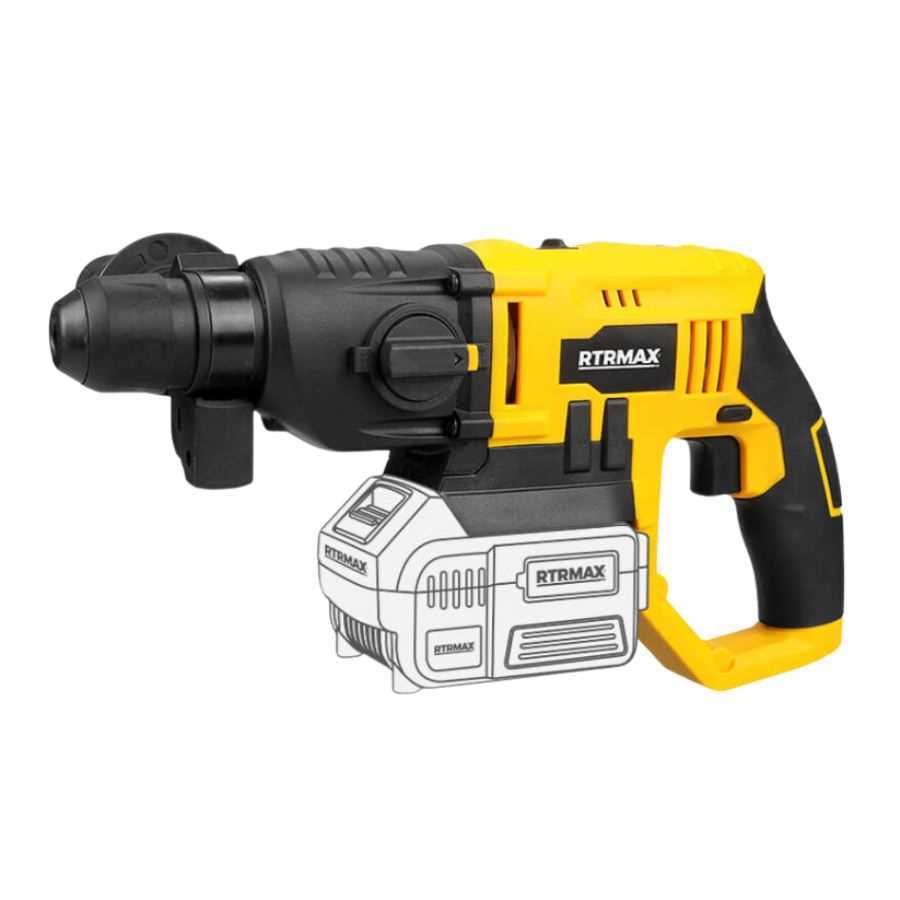 AKÜLÜ PNÖMATİK MATKAP 18V AKÜSÜZ ( RTRMAX ) 1