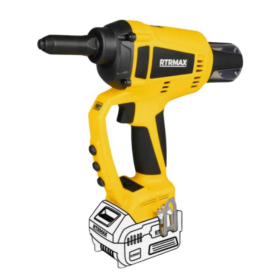 AKÜLÜ KÖMÜRSÜZ PERÇİN TABANCASI AKÜSÜZ (RTRMAX) 1