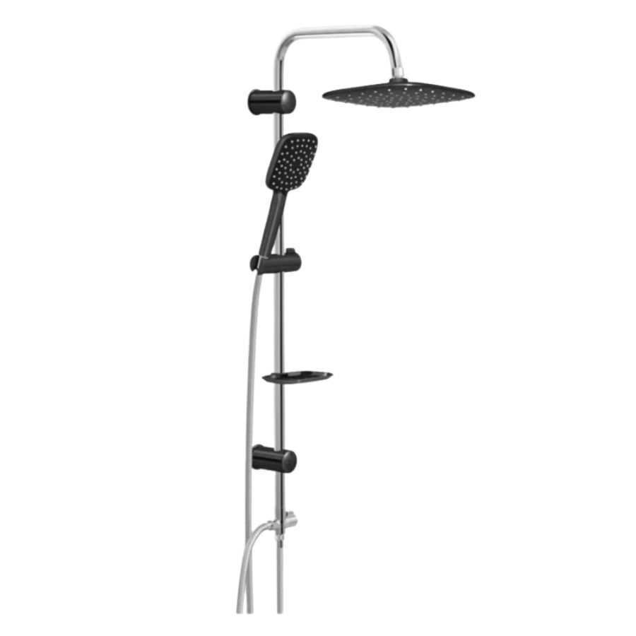 AQUA BLACK RAIN DUŞ SETİ-KARE (SUKAR) 1