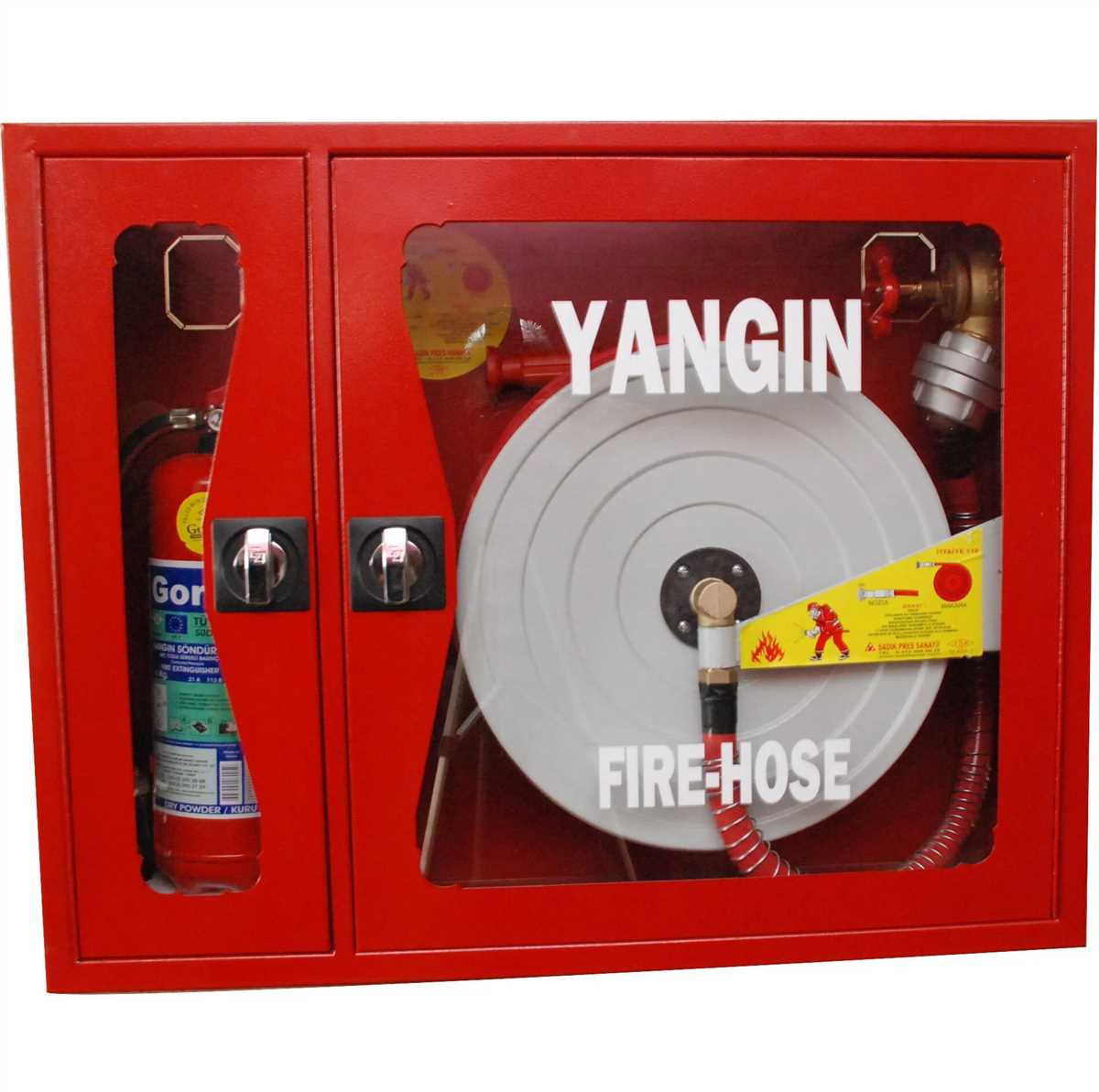 YANGIN DOLABI 30 MT HORT. 1'' VANALI S.Ü+TÜP 1