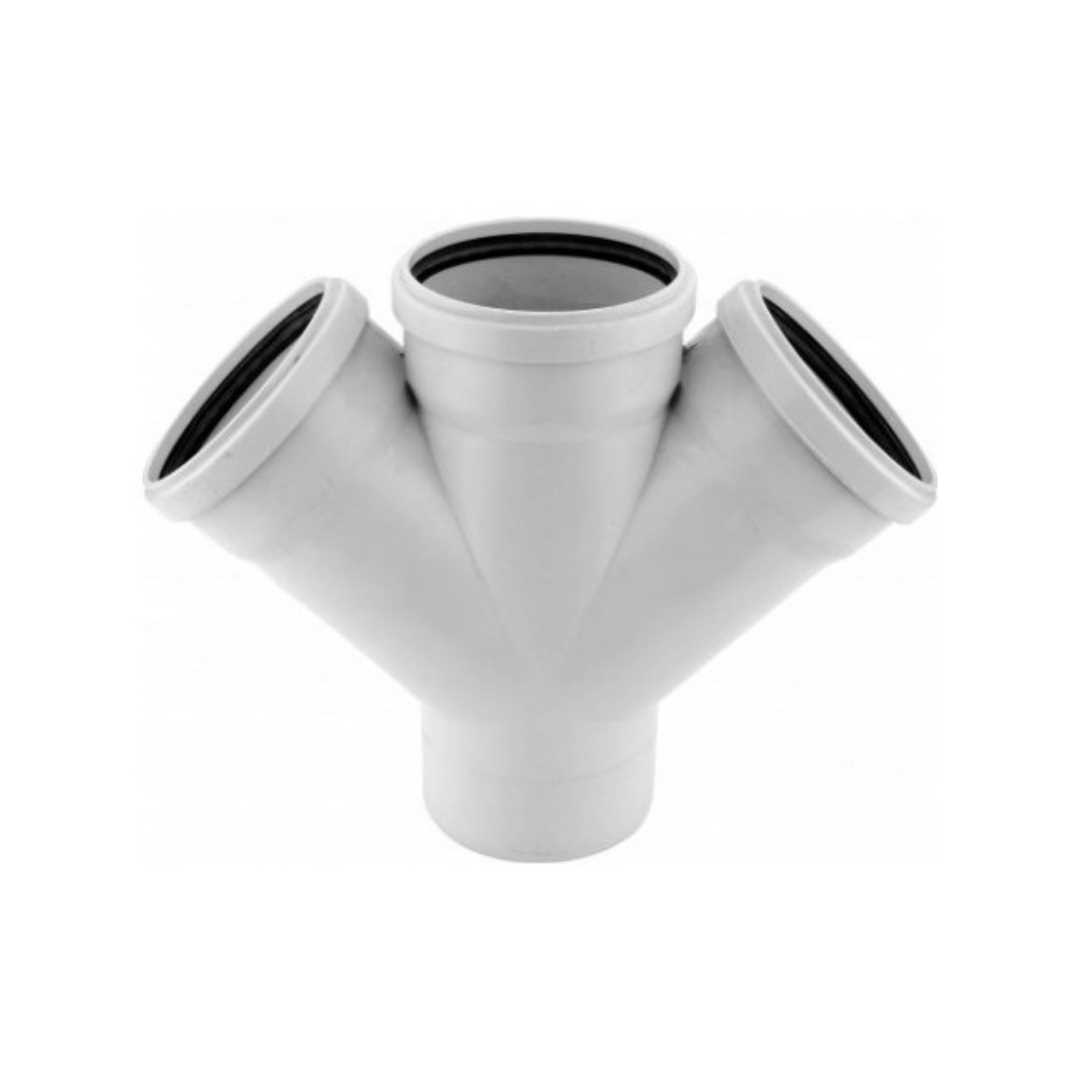 125x100 ÇİFT ÇATAL ( PVC ) 1