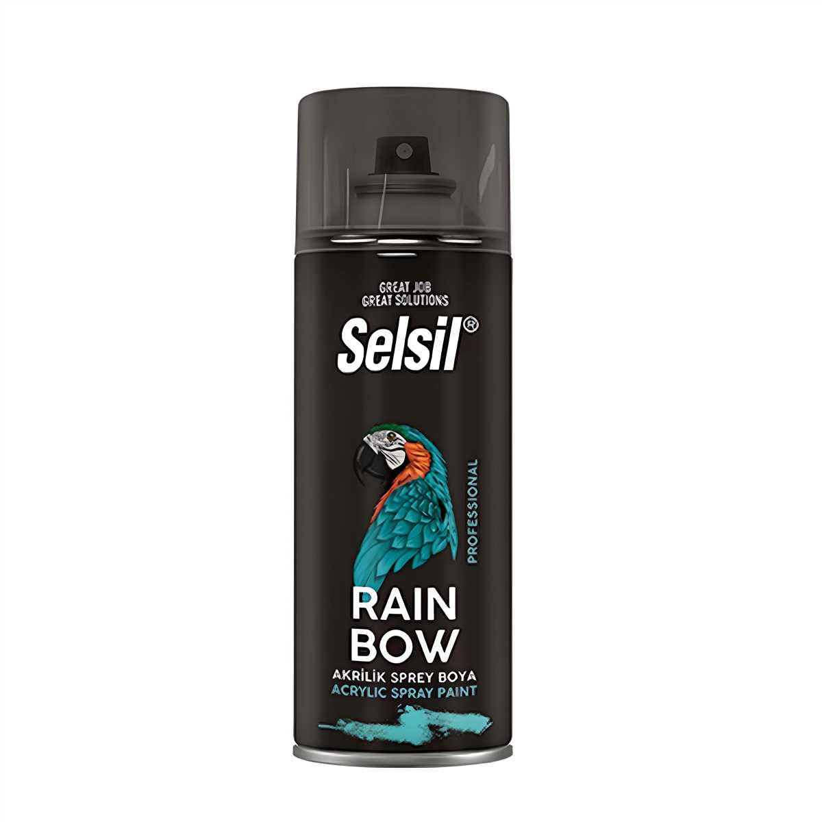 AKRİLİK SPREY BOYA RAINBOW 400 ml GRİ ALÜMİNYUM (SELSİL) 1