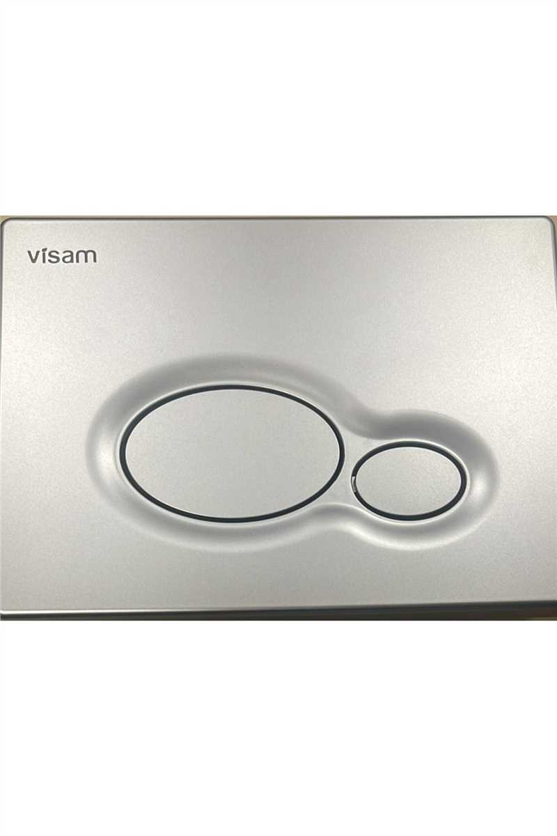 KUMANDA PANELİ MAT KROM ASPENDOS  (VİSAM) 1