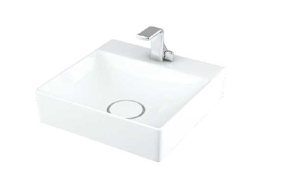 EDGE TEZGAH ÜSTÜ LAVABO 40X40 (ESVİT)(pl.22) 1