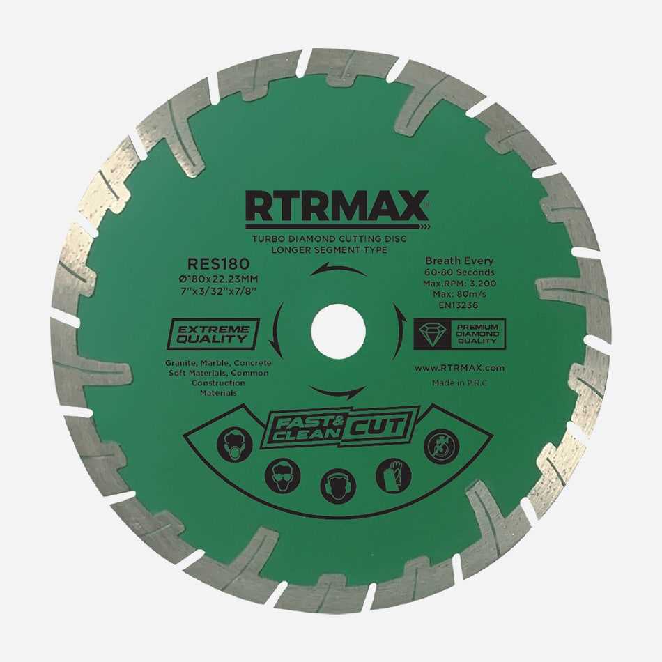 115x1,2 TURBO ELMAS UZUN SEGMENTLİ İNCE ( RTRMAX ) 1