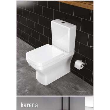 KARENA DUVARA SIFIR KLOZET SİYAH (pl.9) ( VİBA ) 1