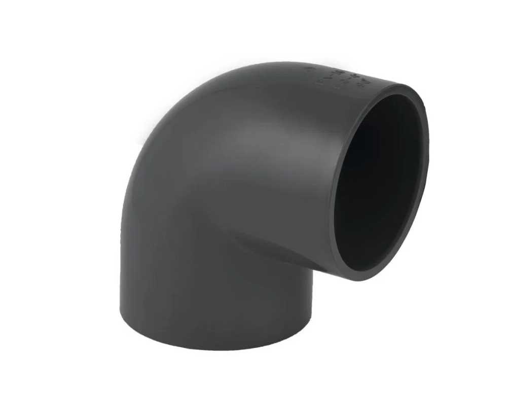 32MM UH-PVC 90 YAPIŞTIRMA MUFLU DİRSEK 1