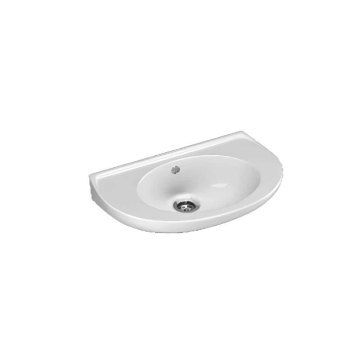 LAVABO DELİKLİ OVAL 28X45 ( TURAVİT ) 1