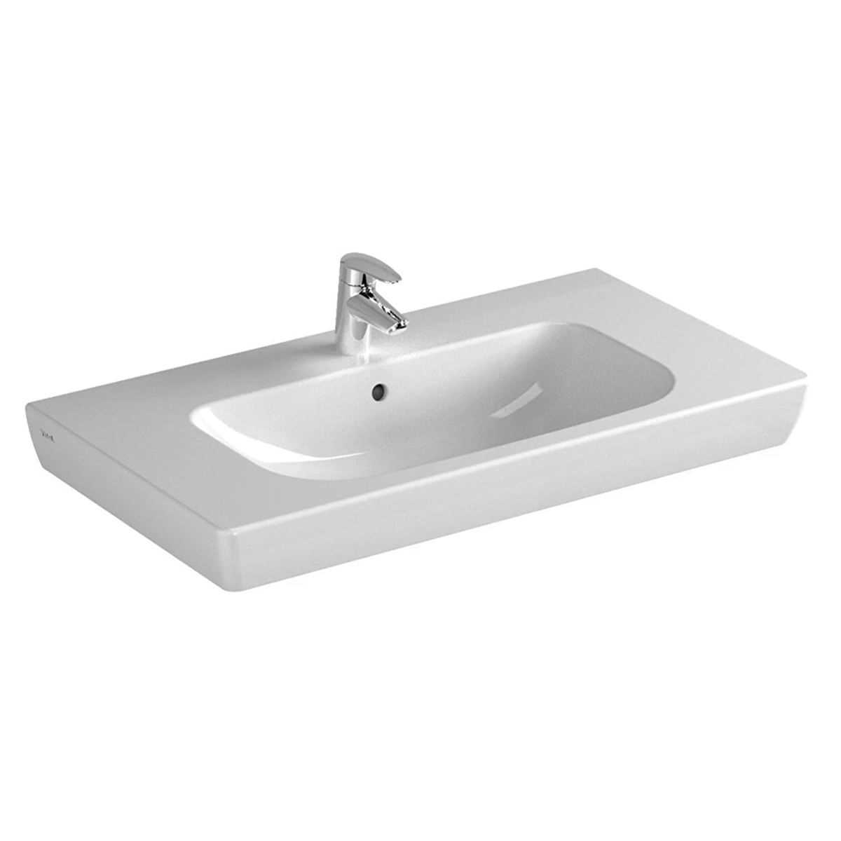 S20 ETEJERLİ LAVABO 80CM ( VİTRA ) 1