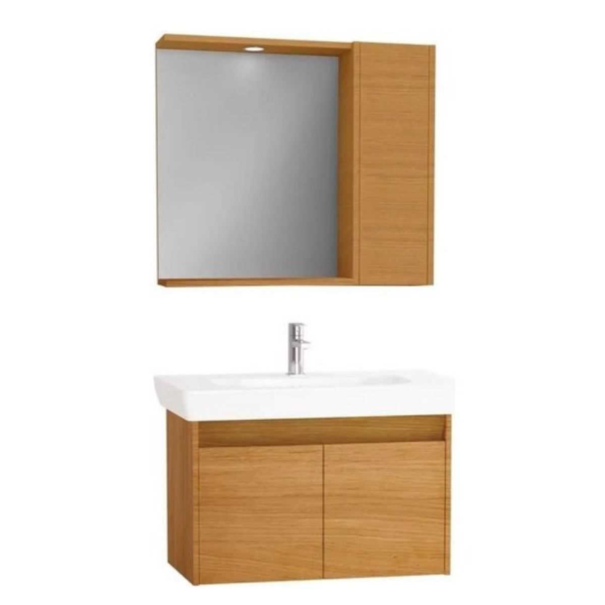 STEP DEMONTE LAV.DOLABI+DOL.AYNA 85CM TİK ( VİTRA ) 1