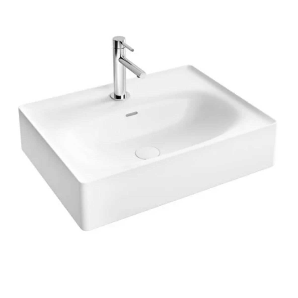 EQUAL LAVABO 60 CM BEYAZ ( VİTRA ) 1