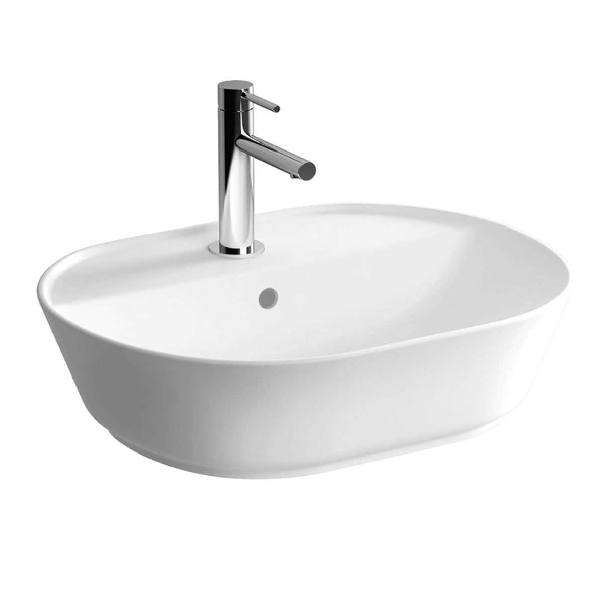GEO OVAL ÇANAK LAVABO 55CM BEYAZ ( VİTRA ) 1