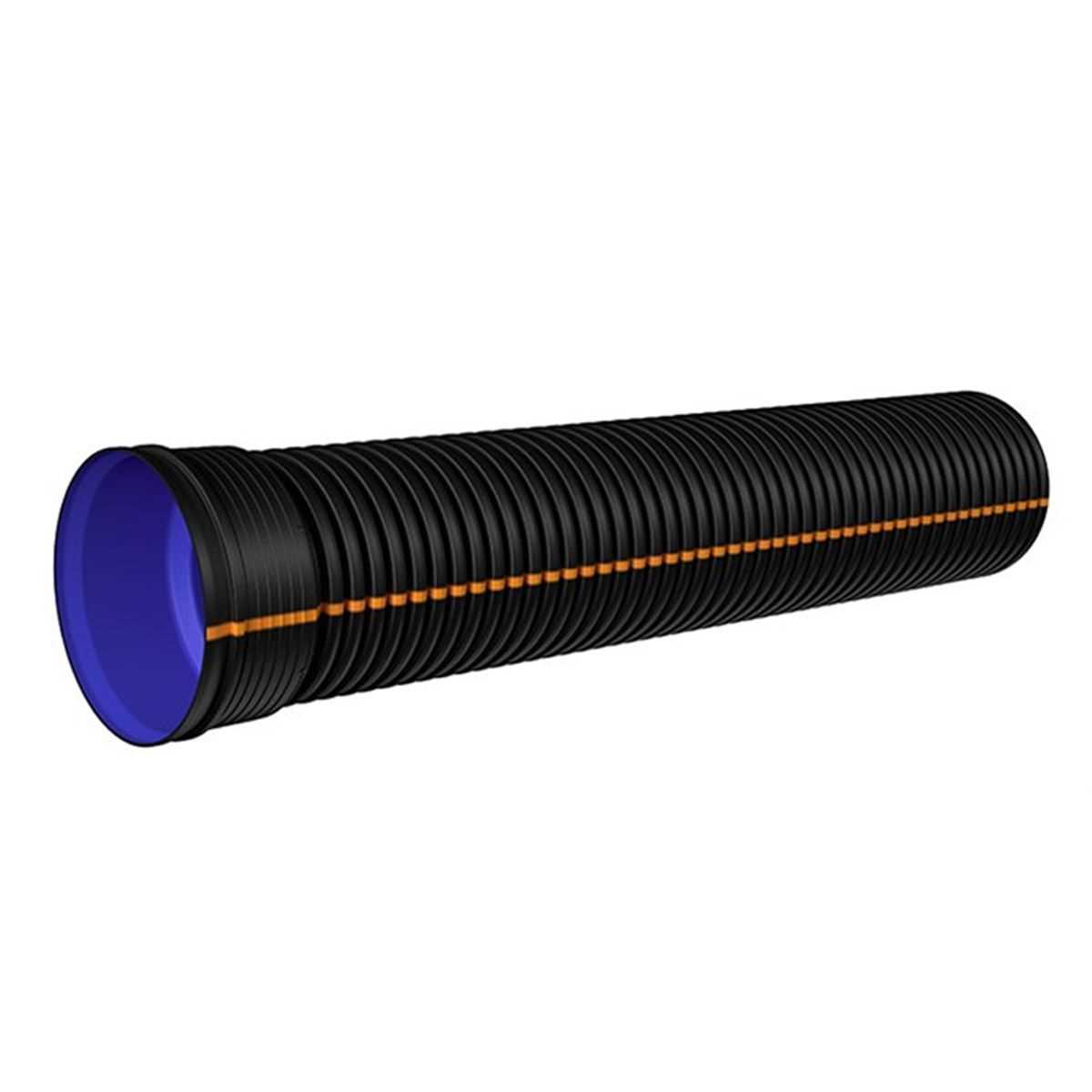 1000 KORUGE TRIPLEX MUFLU BORU SN8  (7 mt) (FIRAT) 1