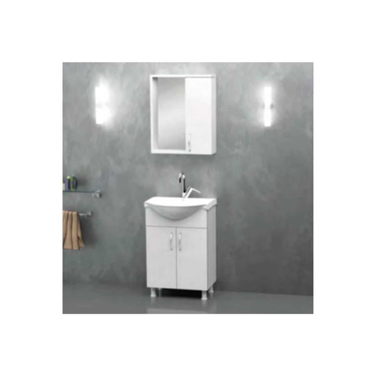 55LİK BANYO DOLABI BEYAZ 1