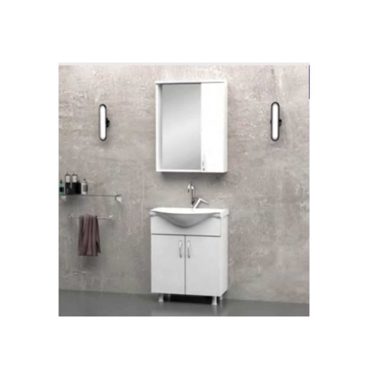 65 LİK BANYO DOLABI BEYAZ 1