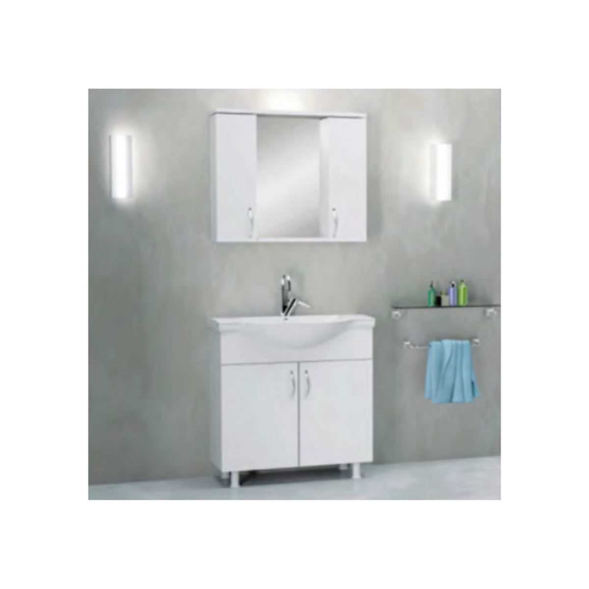 RİO BANYO DOLABI 80CM 1