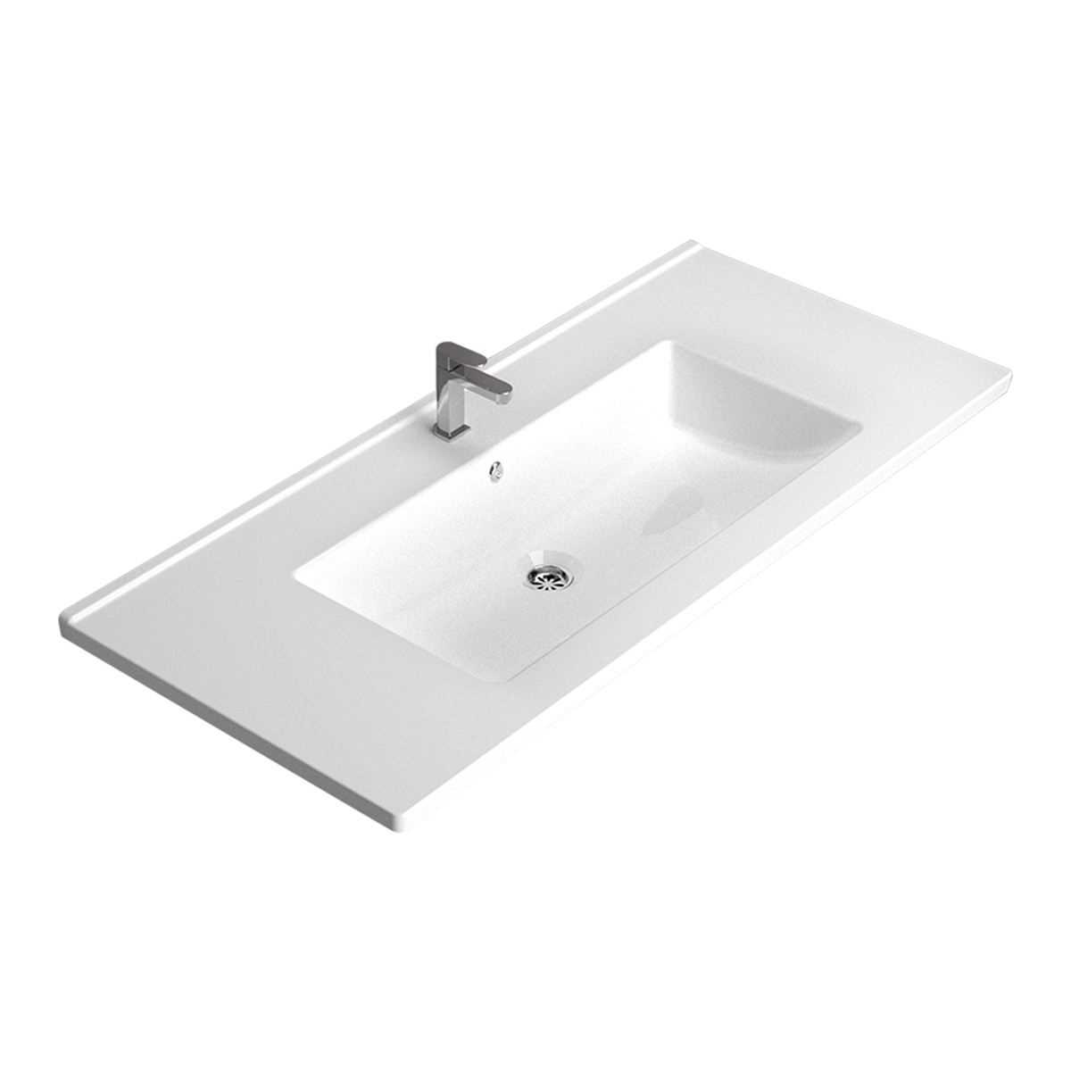 BELLA ETEJERLİ LAVABO 100 CM ( TURAVİT ) 1