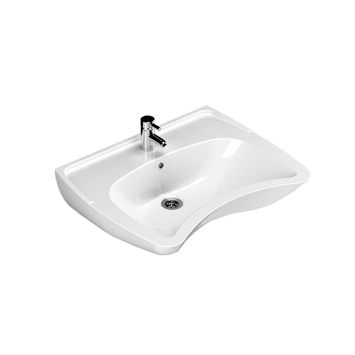 BEDENSEL ENGELLİ LAVABO 50x60 ( TURAVİT ) 1