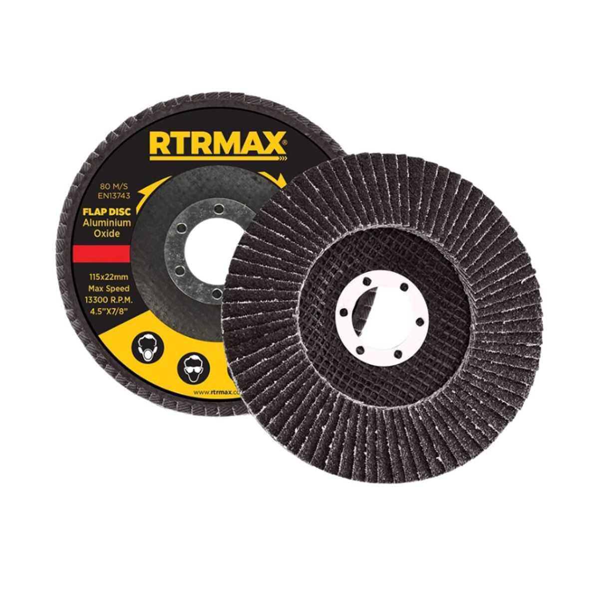  FLAP DİSK 80 KUM 115 A.OKSİT RTRMAX 1