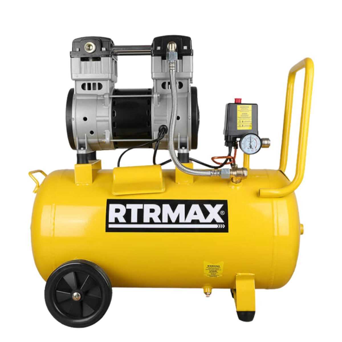 SESSİZ HAVA KOMPRESÖRÜ 50LT 1.50HP 1.10 KW (RTRMAX) 1