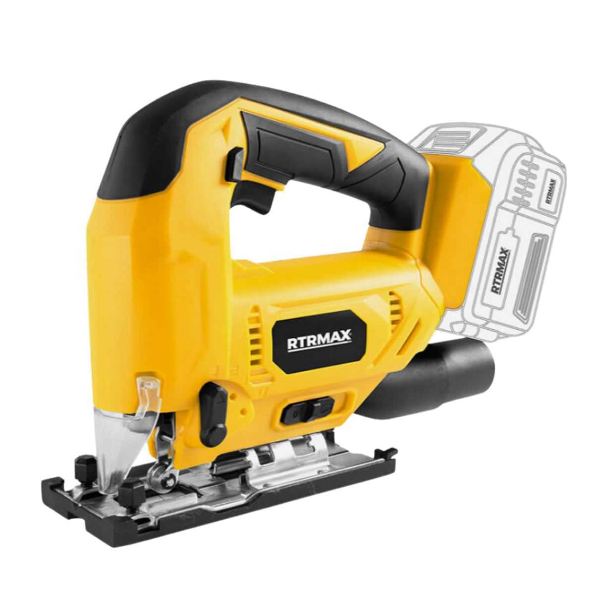 AKÜLÜ DEKUPAJ TESTERE 80MM 18V AKÜLÜ ( RTRMAX ) 1