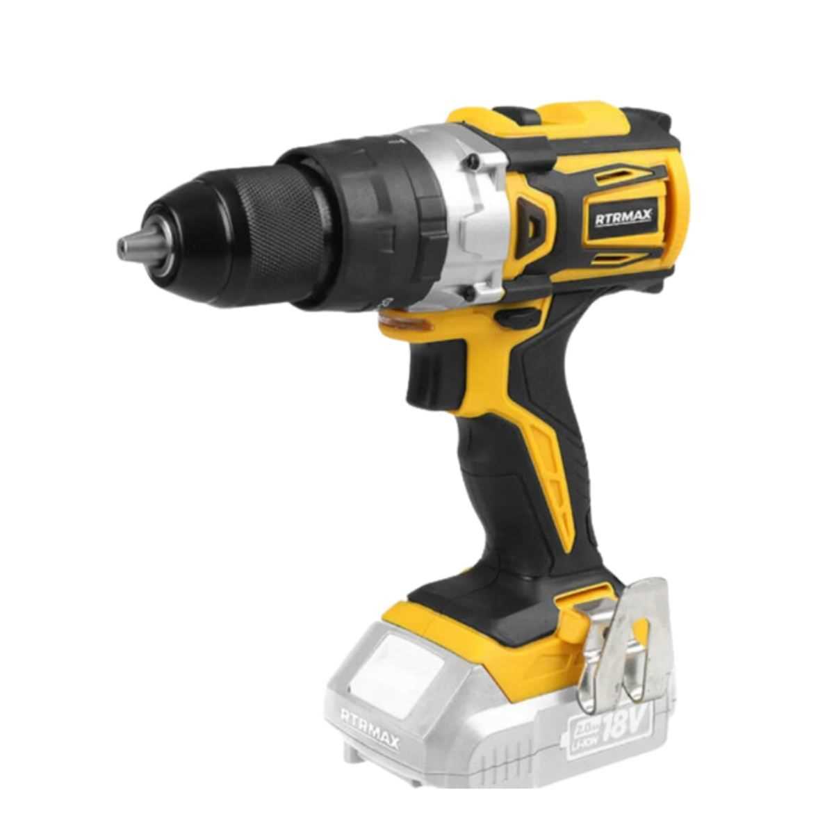 AKÜLÜ DARBELİ MATKAP 18V 2X2AH KÖMÜRSÜZ ( RTRMAX ) 1