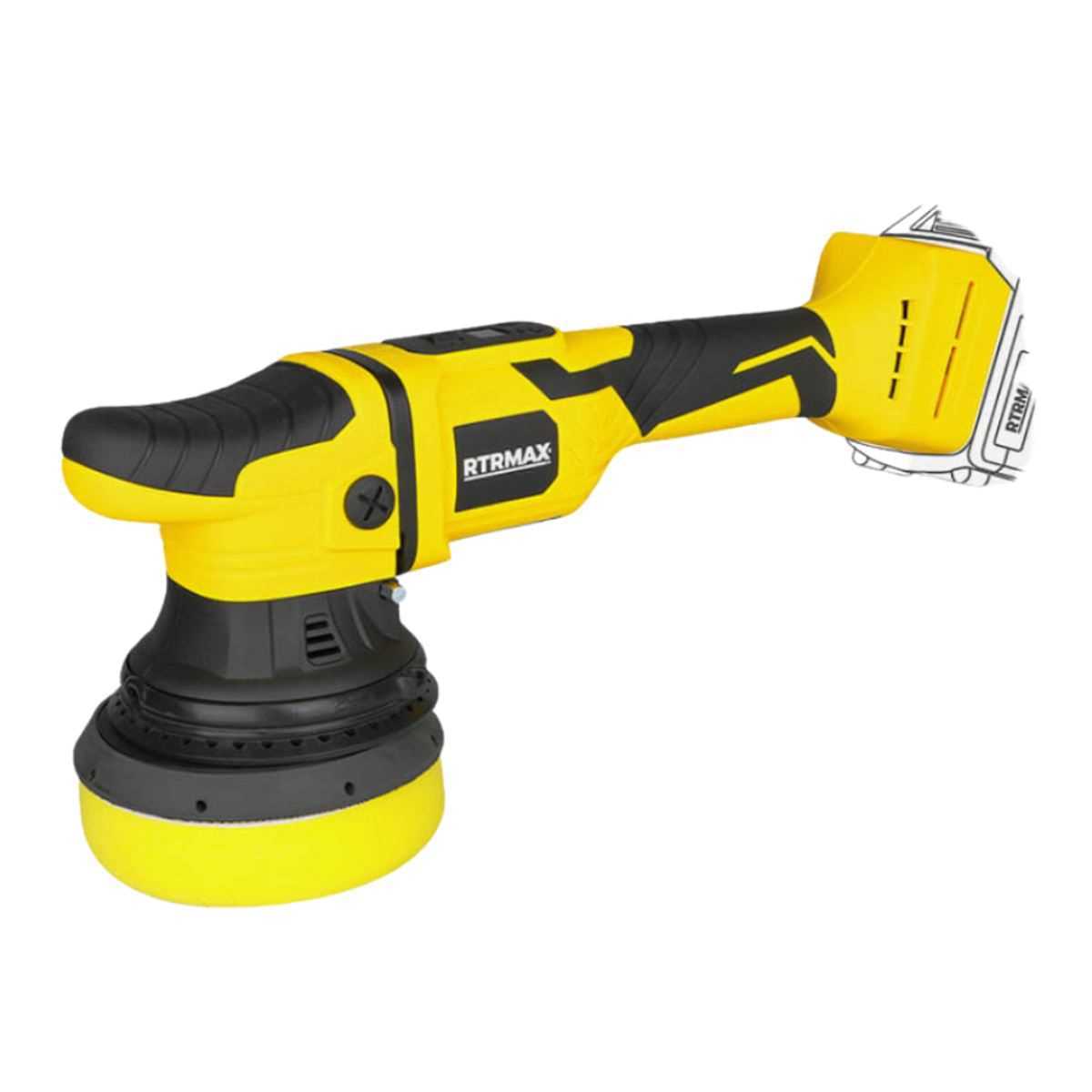 AKÜLÜ ORBİTAL POLİSAJ MAKİNESİ( RTRMAX ) 1