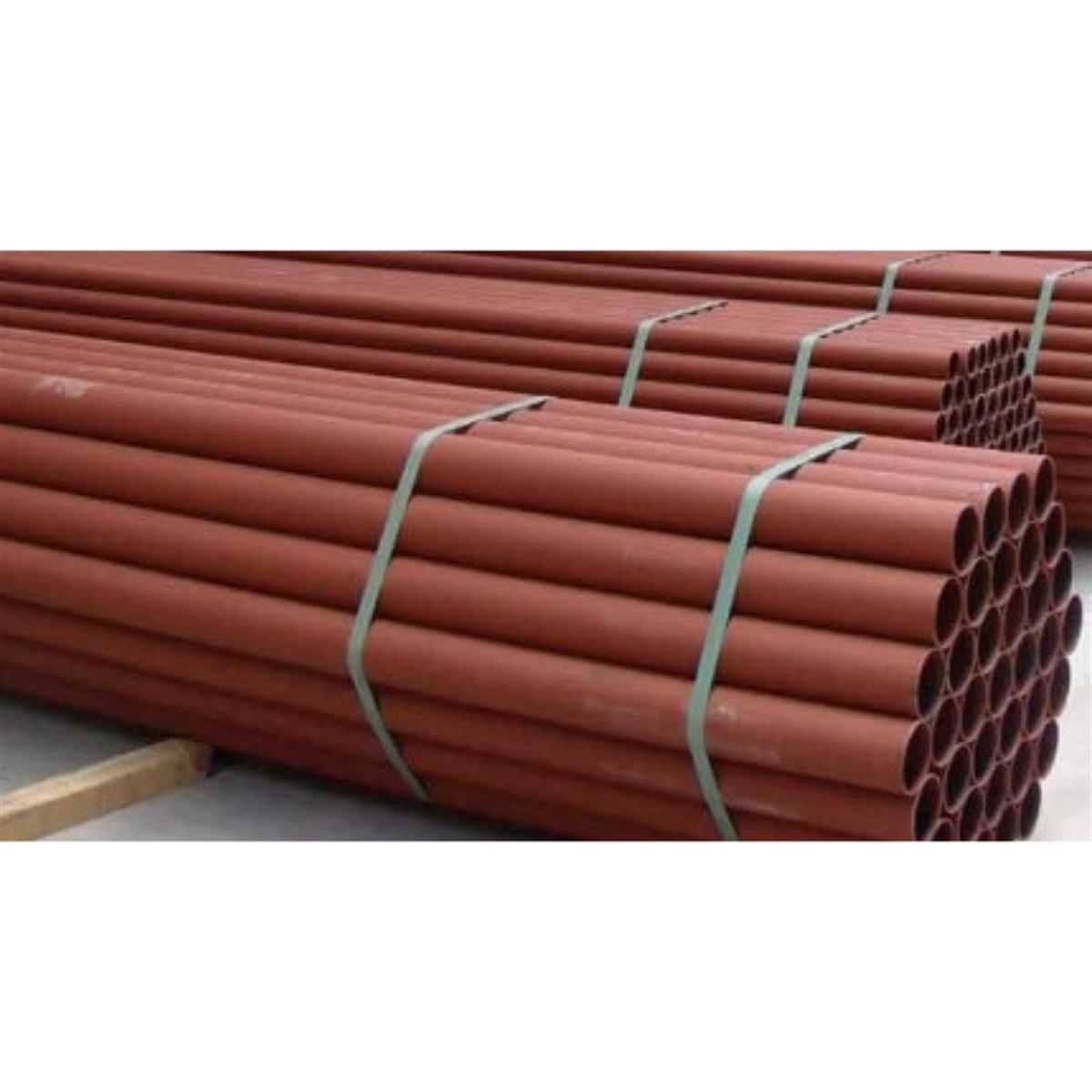 1 1/2'' SİYAH BORU KIRMIZI BOYALI 1