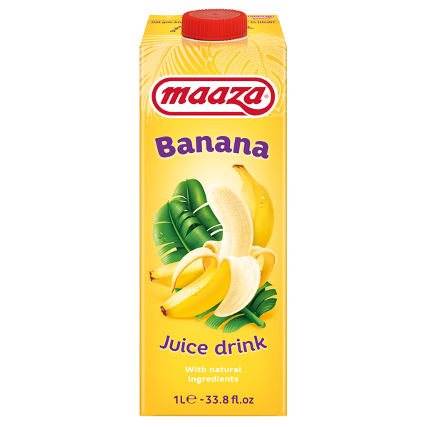 Maaza Banana Drink (TETRA) (6x1Lt.) 1