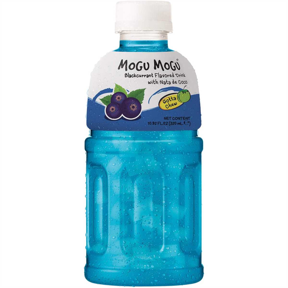 Mogu Mogu Blackcurrant Drink with Nata de Coco (24x320ml.) DPG 1