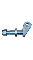 GERGİ ZİNCİR KOLU BAĞLANTI ÇATALI (PULLU)(SOMUNLU) (DÖVME) 1