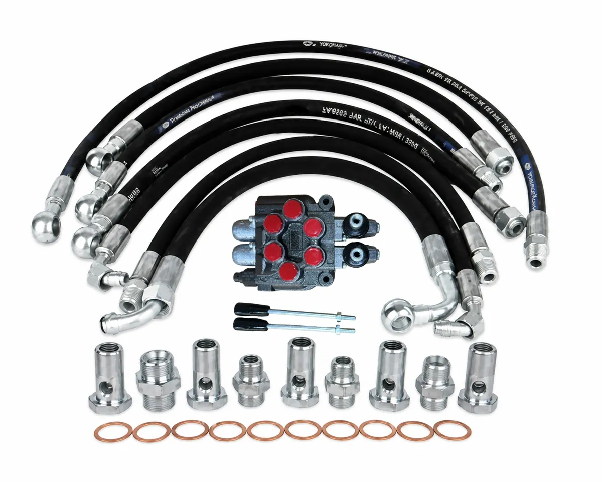 DAMPER VALFİ 2 KOLLU 4 ÇIKIŞLI SET 1
