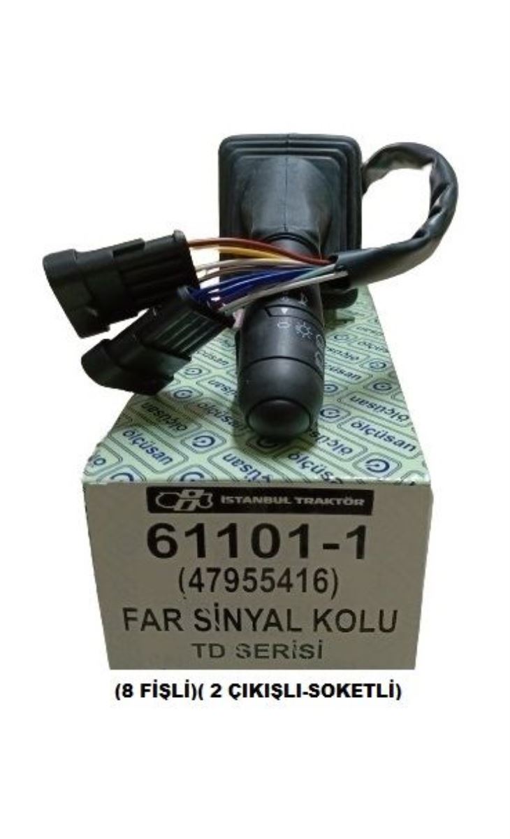 FAR SİNYAL KOLU (2 ÇIKIŞ) (SOKETLİ)(Y.M.)(8 FİŞLİ)(4+4)(Y.M.)(47955416)   TD- SERİSİ 1