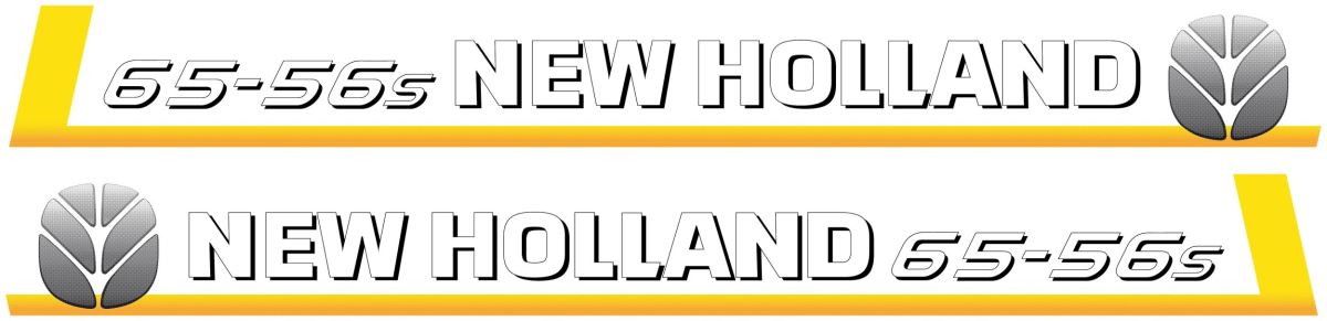 YAN YAZI (NEW HOLLAND) (HARFLİ KESİM) (Y.M.) 65-56S 1